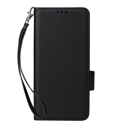 For Huawei Mate 60 Pro / Mate 60 Pro+ Case Leather Wallet Litchi Texture Phone Cover with Strap