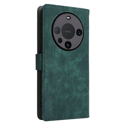 For Huawei Mate 60 Pro / Mate 60 Pro+ Case Leather RFID Blocking Wallet Phone Cover with Strap