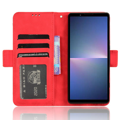 For Sony Xperia 5 V Case Multiple Card Slots Leather Wallet Stand Phone Cover