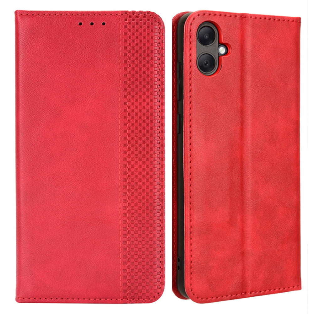 For Samsung Galaxy A05 4G Case Shockproof PU Leather Wallet Stand Phone Cover