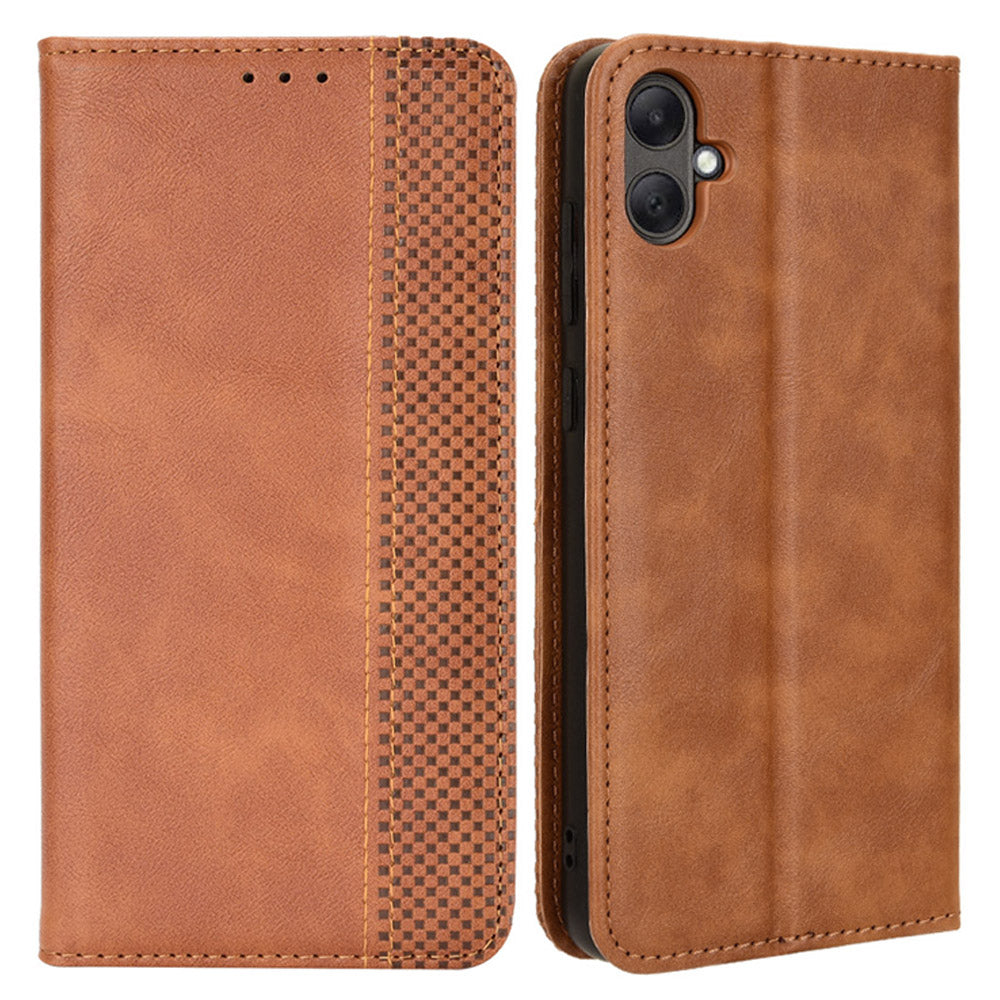For Samsung Galaxy A05 4G Case Shockproof PU Leather Wallet Stand Phone Cover