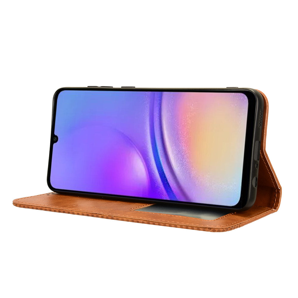 For Samsung Galaxy A05 4G Case Shockproof PU Leather Wallet Stand Phone Cover
