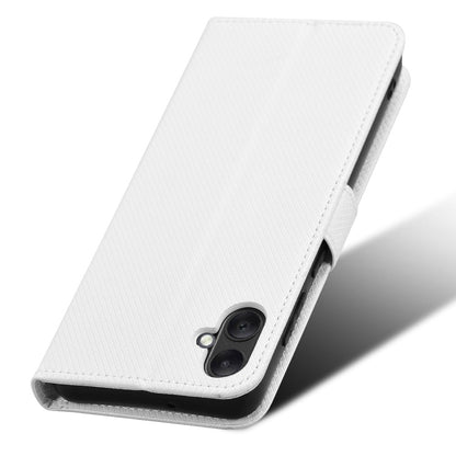 For Samsung Galaxy A05 4G Case Leather Stand Diamond Texture Protective Phone Cover