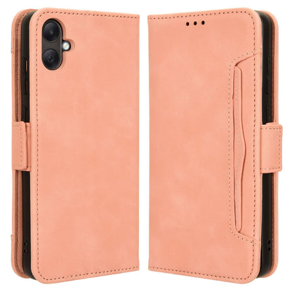 For Samsung Galaxy A05 4G Leather Case Flip Stand Phone Cover with Multiple Card Slots