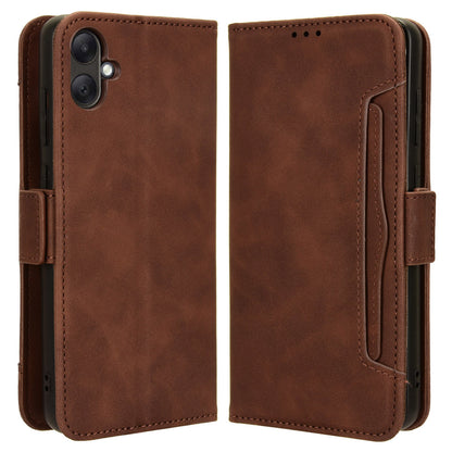 For Samsung Galaxy A05 4G Leather Case Flip Stand Phone Cover with Multiple Card Slots