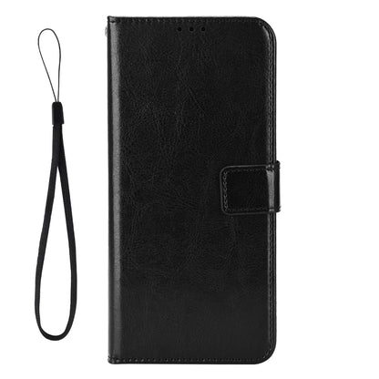 Phone Case for iPhone 15 Plus Cover Crazy Horse Texture Leather Wallet Stand Shell
