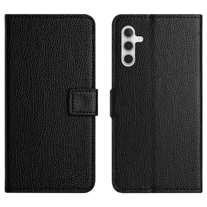 For Samsung Galaxy A05s 4G Cover Litchi Texture Leather Wallet Cell Phone Case