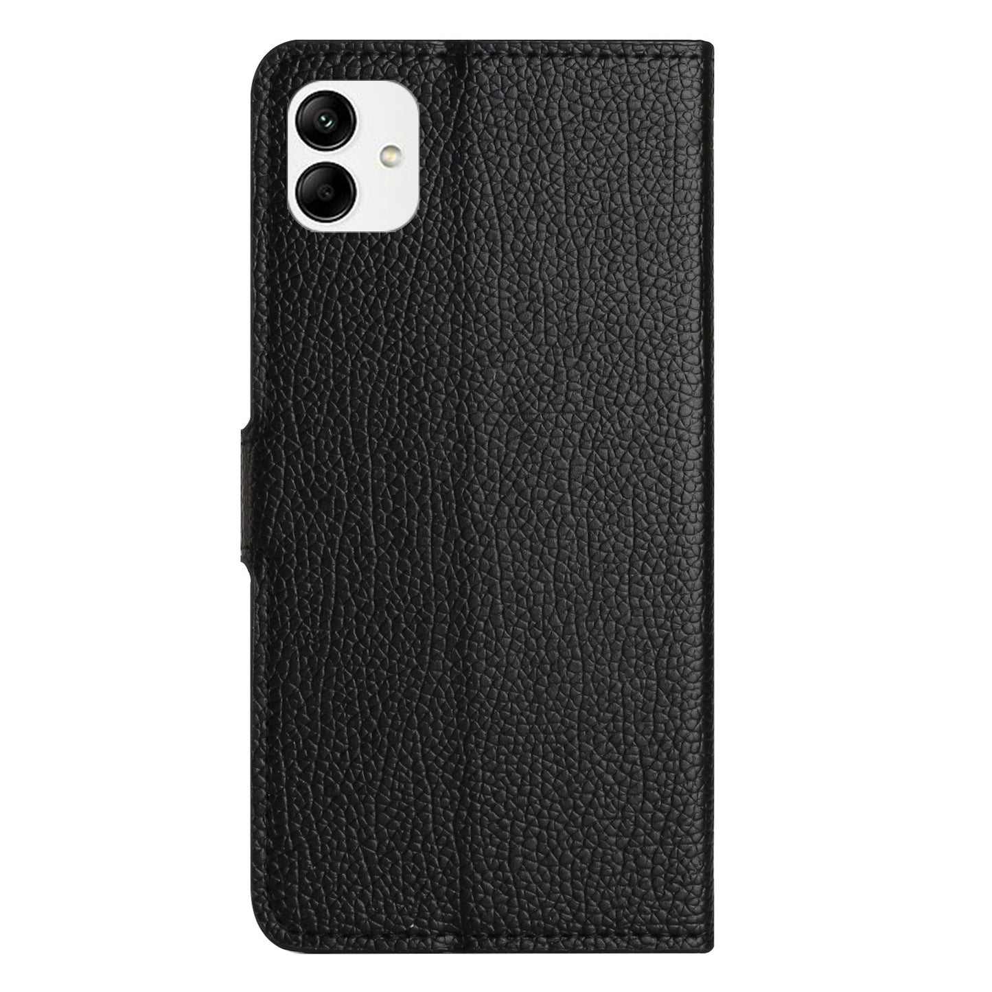 For Samsung Galaxy A05 4G Cover Litchi Texture Leather Smartphone Case with Wallet