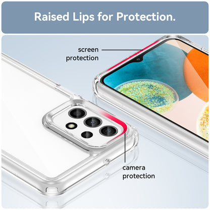 For Samsung Galaxy A23 4G / A23 5G (Global Version) Case Anti-scratch Clear Phone Cover (Big Rear Lens Hole)