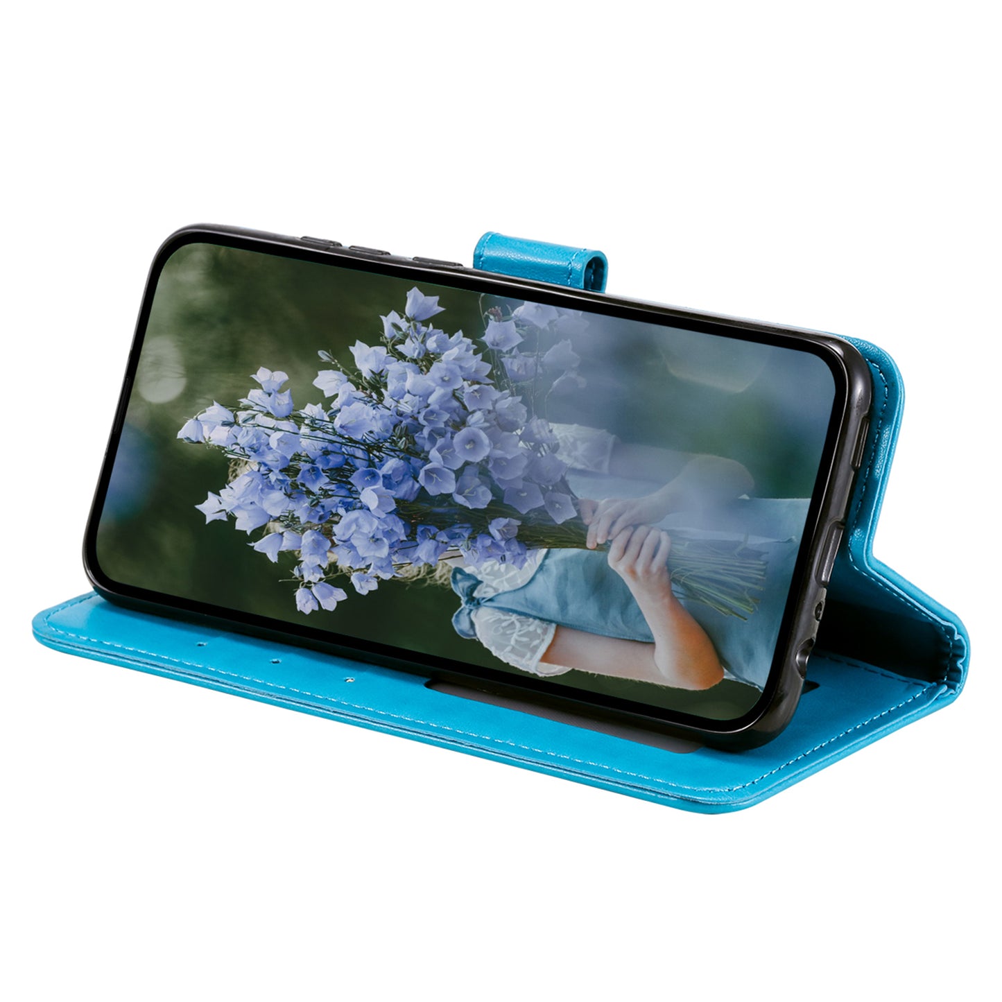 For Samsung Galaxy A05s 4G Case Leather Wallet Mandala Flower Imprint Phone Cover