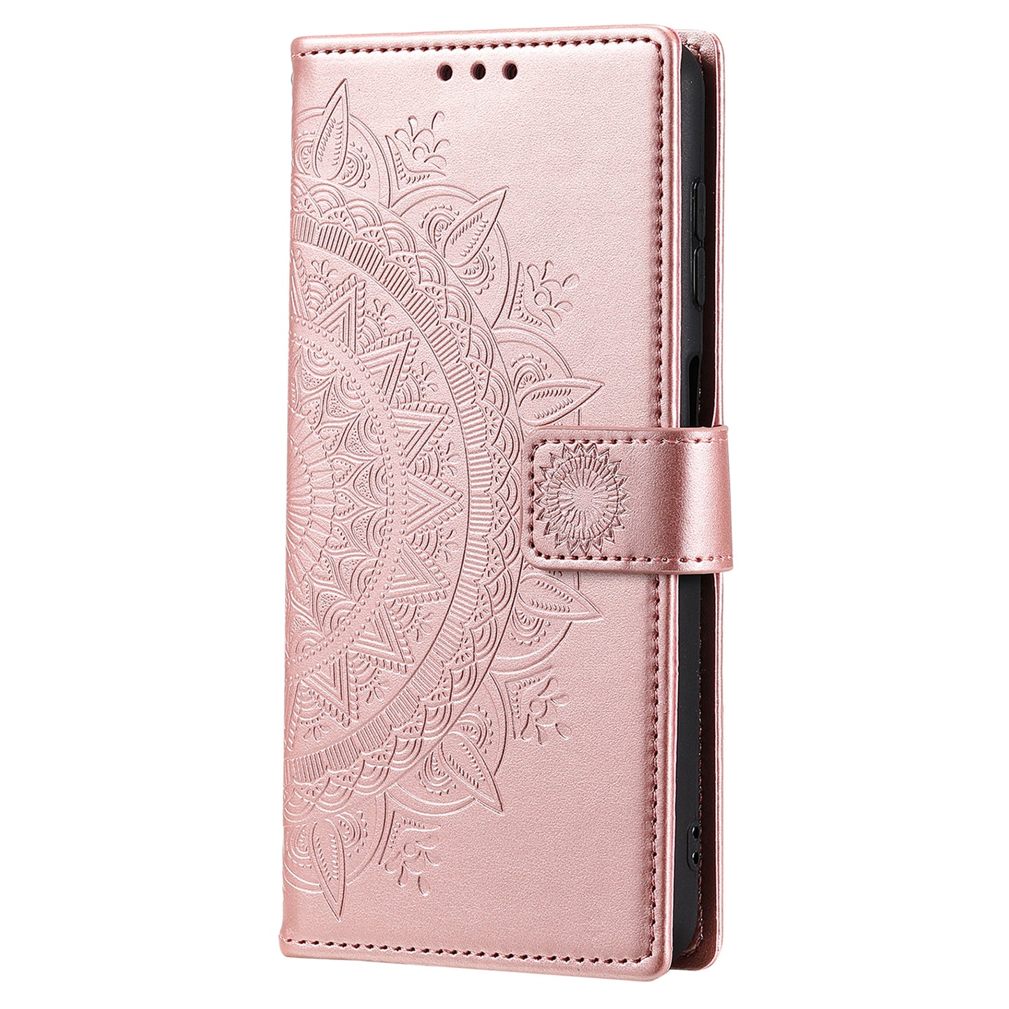 For Samsung Galaxy A05s 4G Case Leather Wallet Mandala Flower Imprint Phone Cover