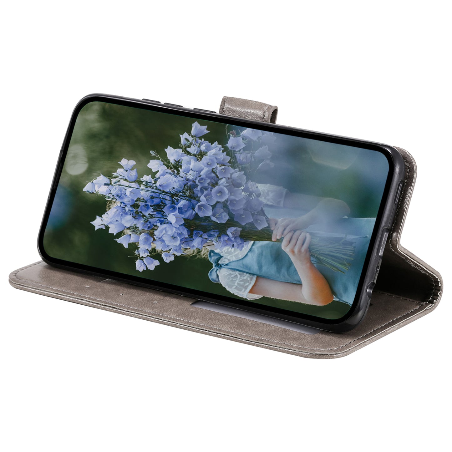 For Samsung Galaxy A05s 4G Case Leather Wallet Mandala Flower Imprint Phone Cover