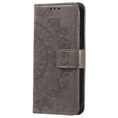 For Samsung Galaxy A05s 4G Case Leather Wallet Mandala Flower Imprint Phone Cover