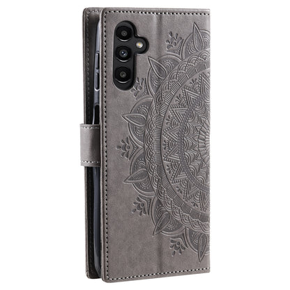 For Samsung Galaxy A05s 4G Case Leather Wallet Mandala Flower Imprint Phone Cover