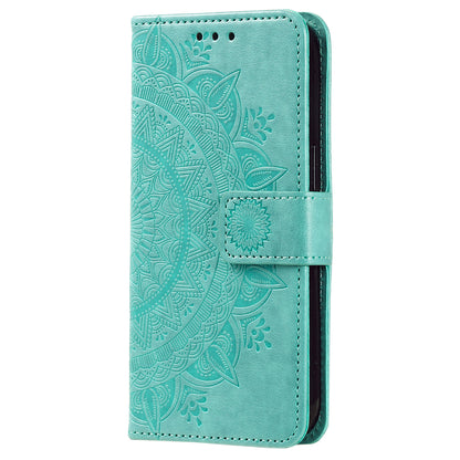 For Samsung Galaxy A05s 4G Case Leather Wallet Mandala Flower Imprint Phone Cover