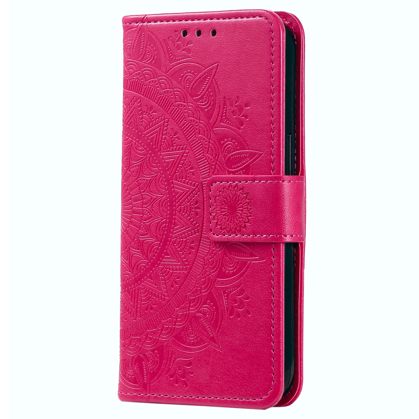 For Samsung Galaxy A05s 4G Case Leather Wallet Mandala Flower Imprint Phone Cover
