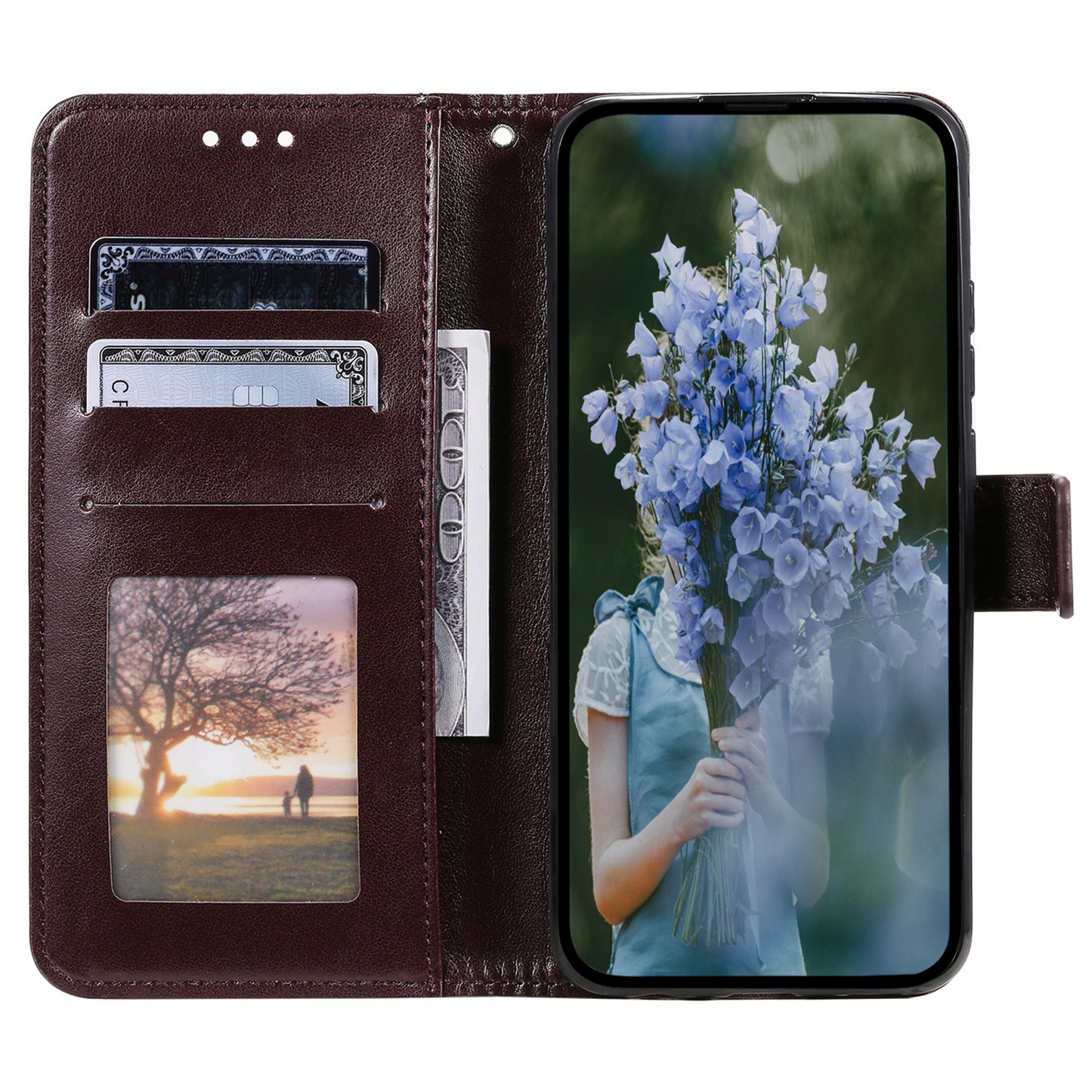 For Samsung Galaxy A05s 4G Case Leather Wallet Mandala Flower Imprint Phone Cover