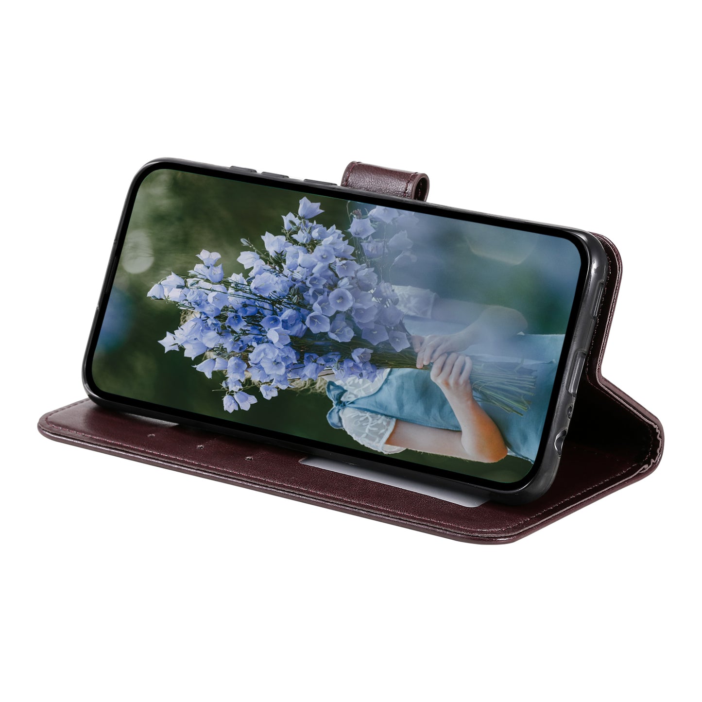 For Samsung Galaxy A05s 4G Case Leather Wallet Mandala Flower Imprint Phone Cover