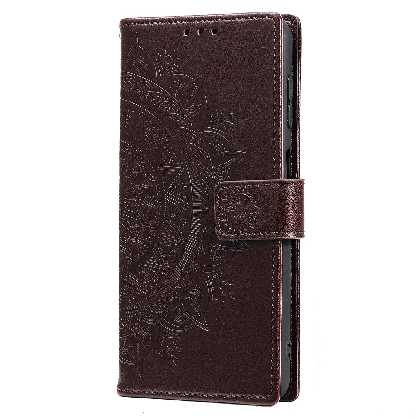For Samsung Galaxy A05s 4G Case Leather Wallet Mandala Flower Imprint Phone Cover