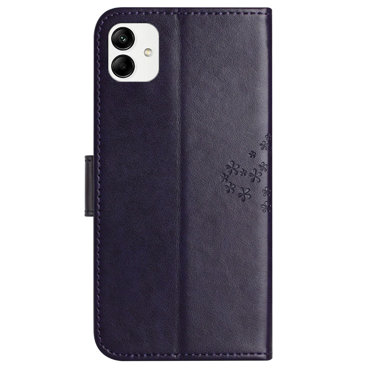 For Motorola Moto G54 5G Cover Owl Tree Imprinted PU Leather Wallet Phone Case