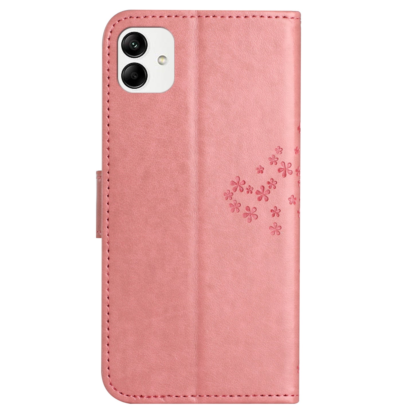 For Motorola Moto G54 5G Cover Owl Tree Imprinted PU Leather Wallet Phone Case