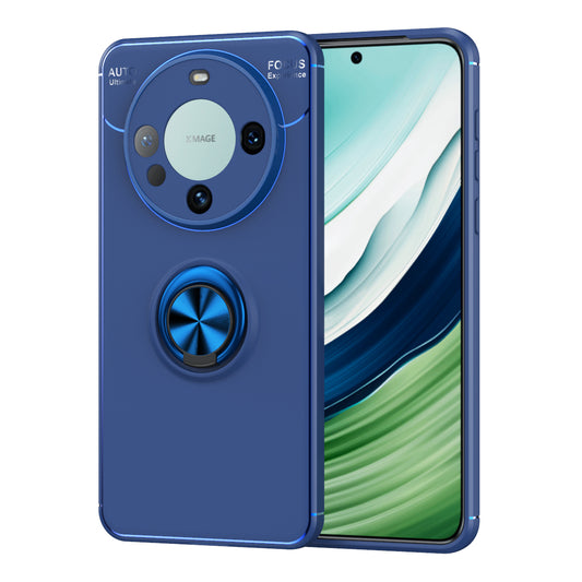 For Huawei Mate 60 Case Ring Kickstand Anti-drop TPU Phone Cover