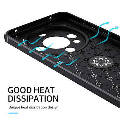For Huawei Mate 60 Case Ring Kickstand Anti-drop TPU Phone Cover