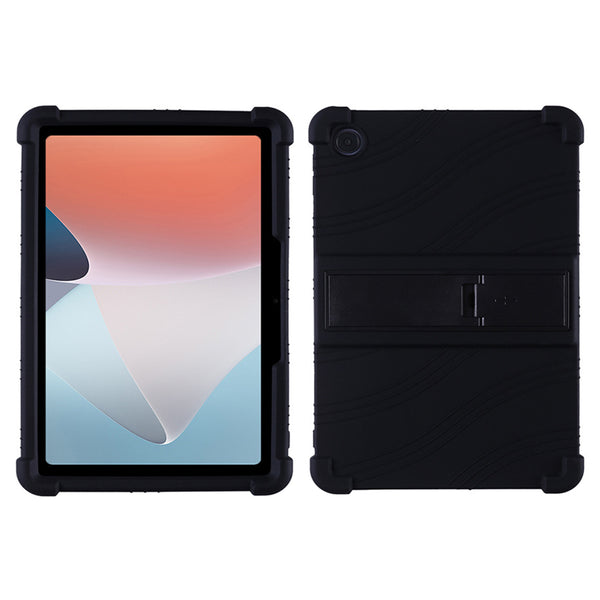 Protective Cover for Oppo Pad Air 10.36-inch 2022 with PC Kickstand, Fall Protection Soft Silicone Tablet Case