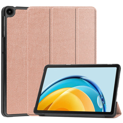 For Huawei MatePad SE 10.4-inch Tri-fold Stand PU Leather Case Auto Wake / Sleep Tablet Protective Cover