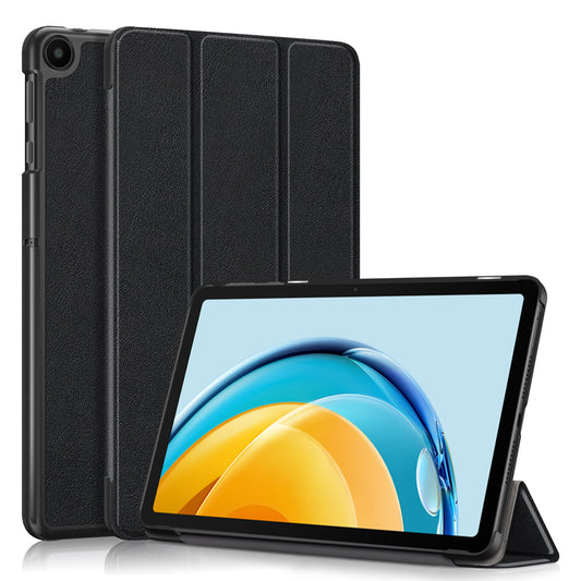 For Huawei MatePad SE 10.4-inch PU Leather Tablet Case Tri-fold Stand Anti-drop Tablet Cover