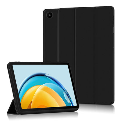 For Huawei MatePad SE 10.4-inch Tri-fold Stand Tablet Case PU Leather Protective Tablet Cover