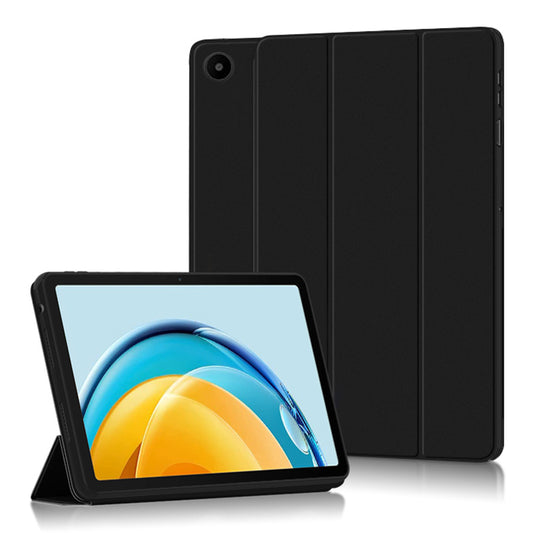 For Huawei MatePad SE 10.4-inch Tri-fold Stand Tablet Case PU Leather Protective Tablet Cover