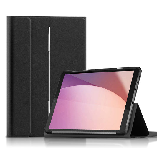 For Lenovo Tab M8 Gen 4 Tablet Leather Case Magnetic Detachable Keyboard Protective Tablet Cover