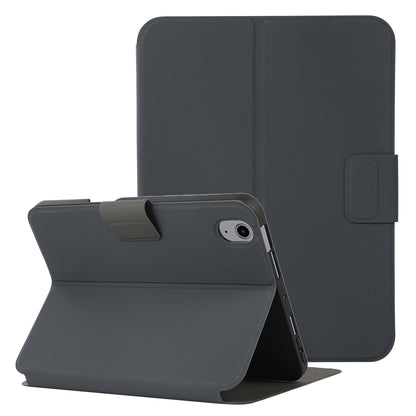 For iPad 10.9 (2022) PU Leather Stand Cover Auto Wake / Sleep Protective Shell with Pen Slot