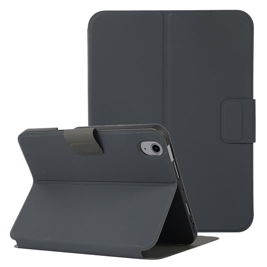 For iPad 10.9 (2022) PU Leather Stand Cover Auto Wake / Sleep Protective Shell with Pen Slot