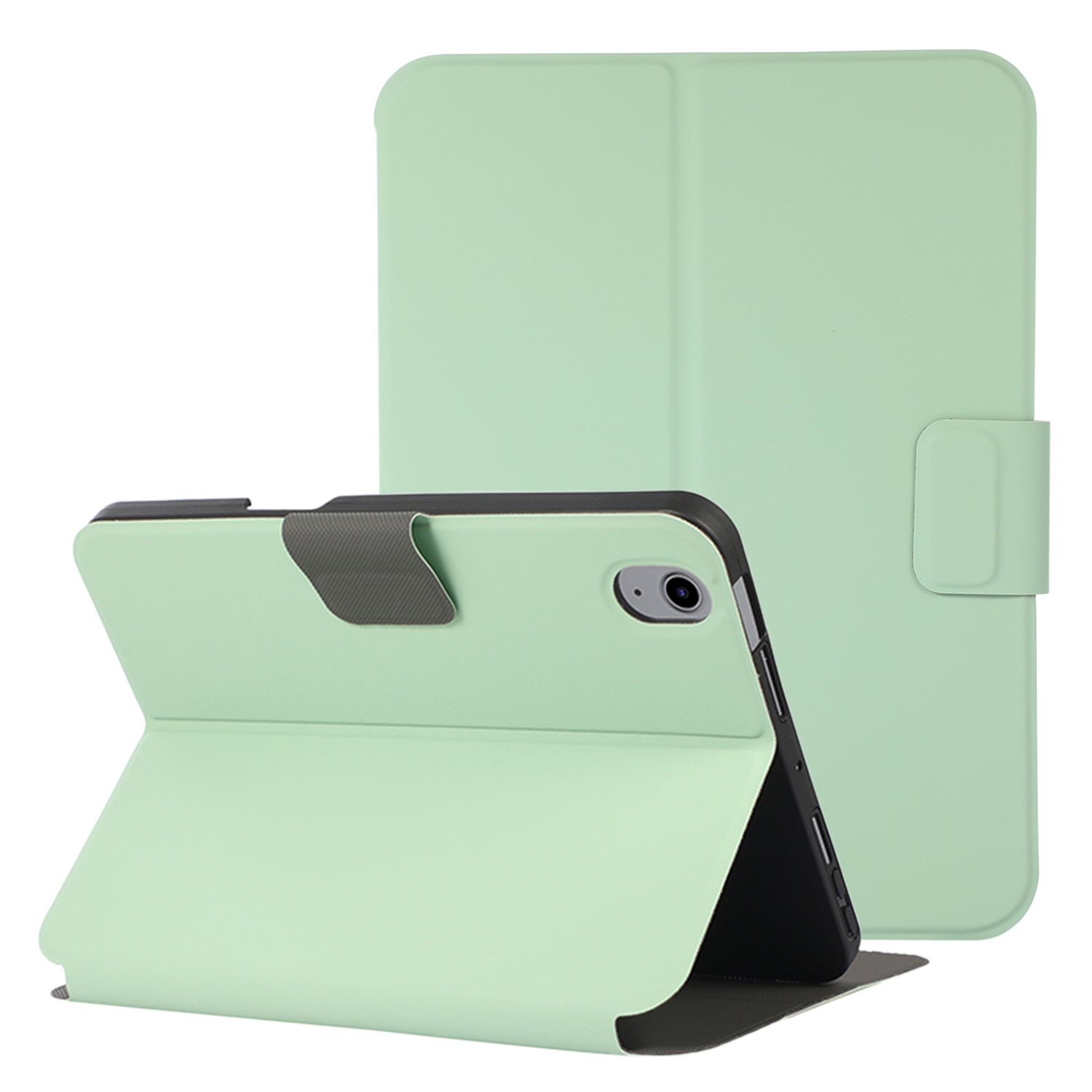 For iPad 10.9 (2022) PU Leather Stand Cover Auto Wake / Sleep Protective Shell with Pen Slot