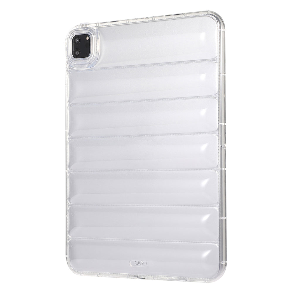 For iPad Pro 11 (2020) / (2021) / (2022) Down Jacket Design Tablet Protective Case Drop-proof TPU Back Cover