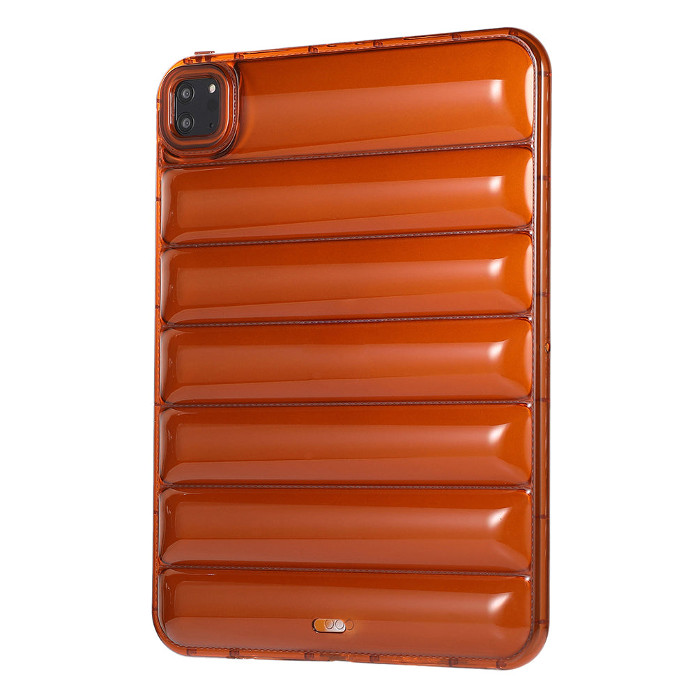 For iPad Pro 11 (2020) / (2021) / (2022) Down Jacket Design Tablet Protective Case Drop-proof TPU Back Cover