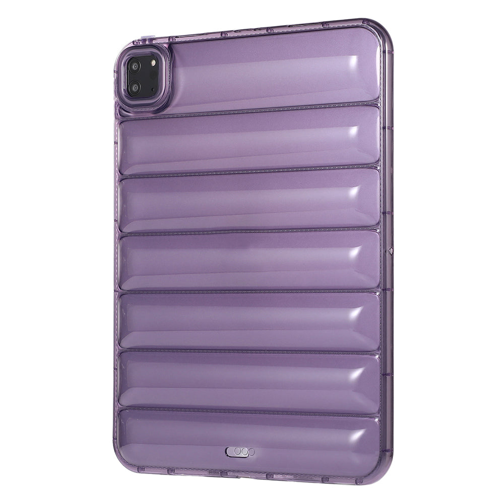 For iPad Pro 11 (2020) / (2021) / (2022) Down Jacket Design Tablet Protective Case Drop-proof TPU Back Cover
