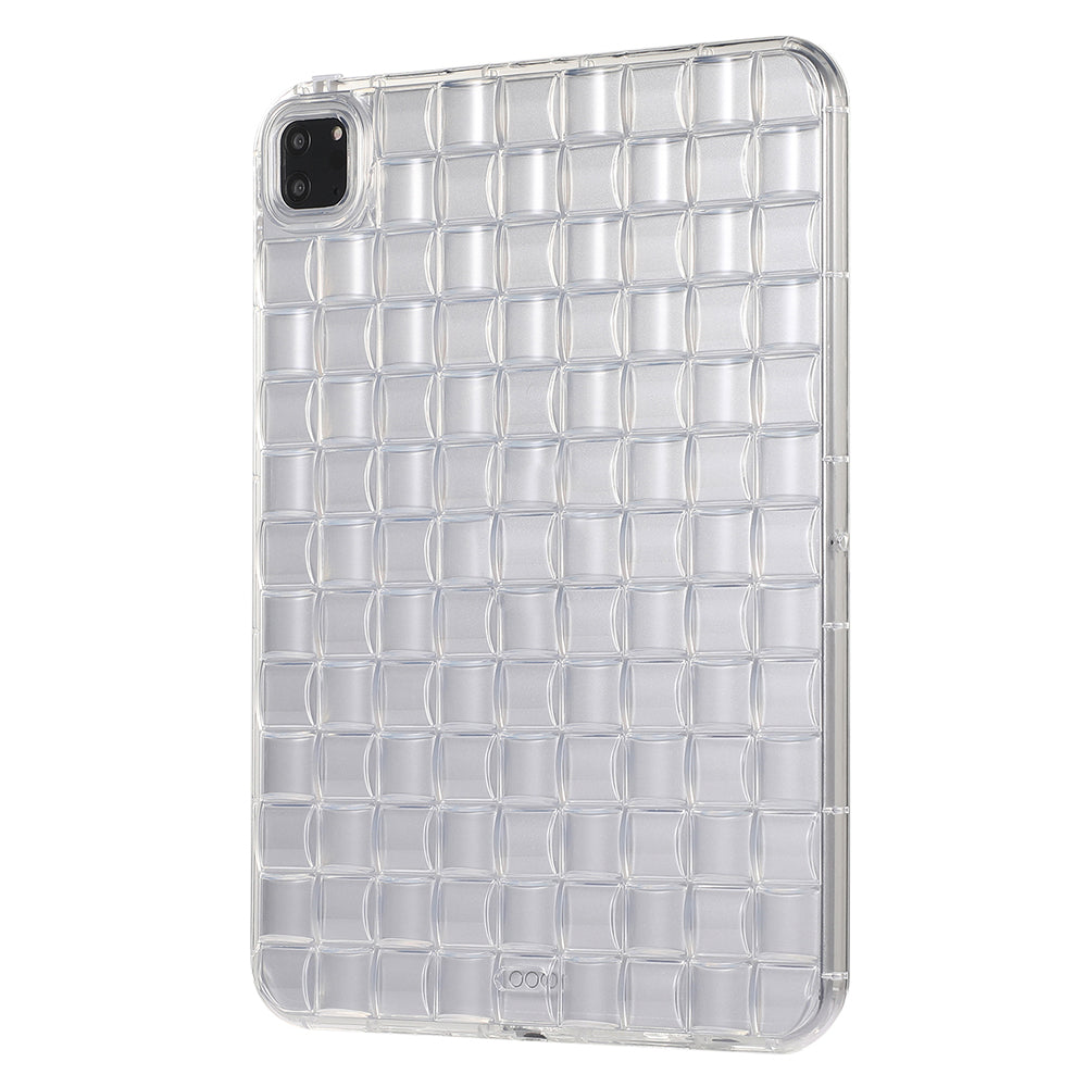 For iPad Pro 11 (2020) / (2021) / (2022) Ice Cube Design TPU Tablet Case Drop-proof Back Cover