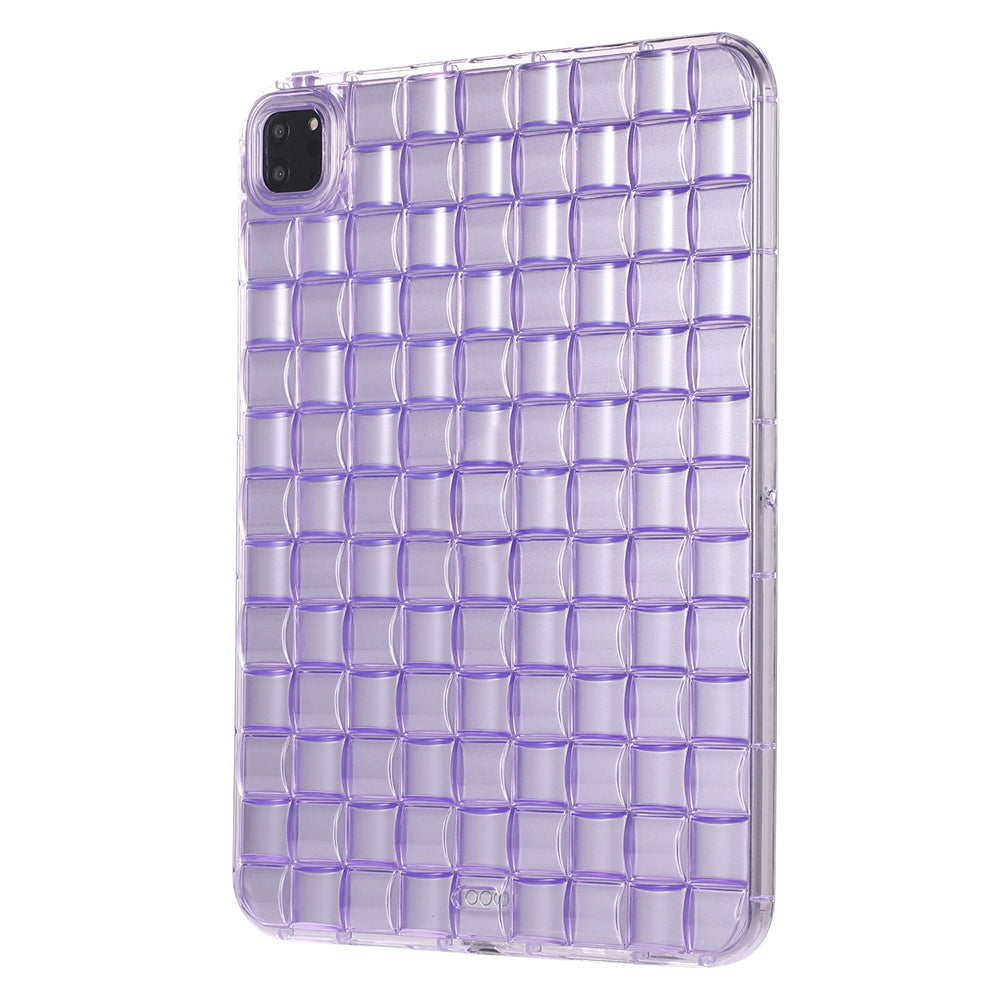 For iPad Pro 11 (2020) / (2021) / (2022) Ice Cube Design TPU Tablet Case Drop-proof Back Cover