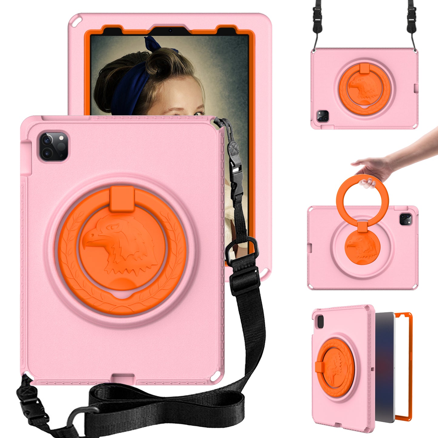For iPad Pro 11 (2022) / (2021) / (2020) / (2018) / Air (2022) / (2020) EVA Case Protective Tablet Cover