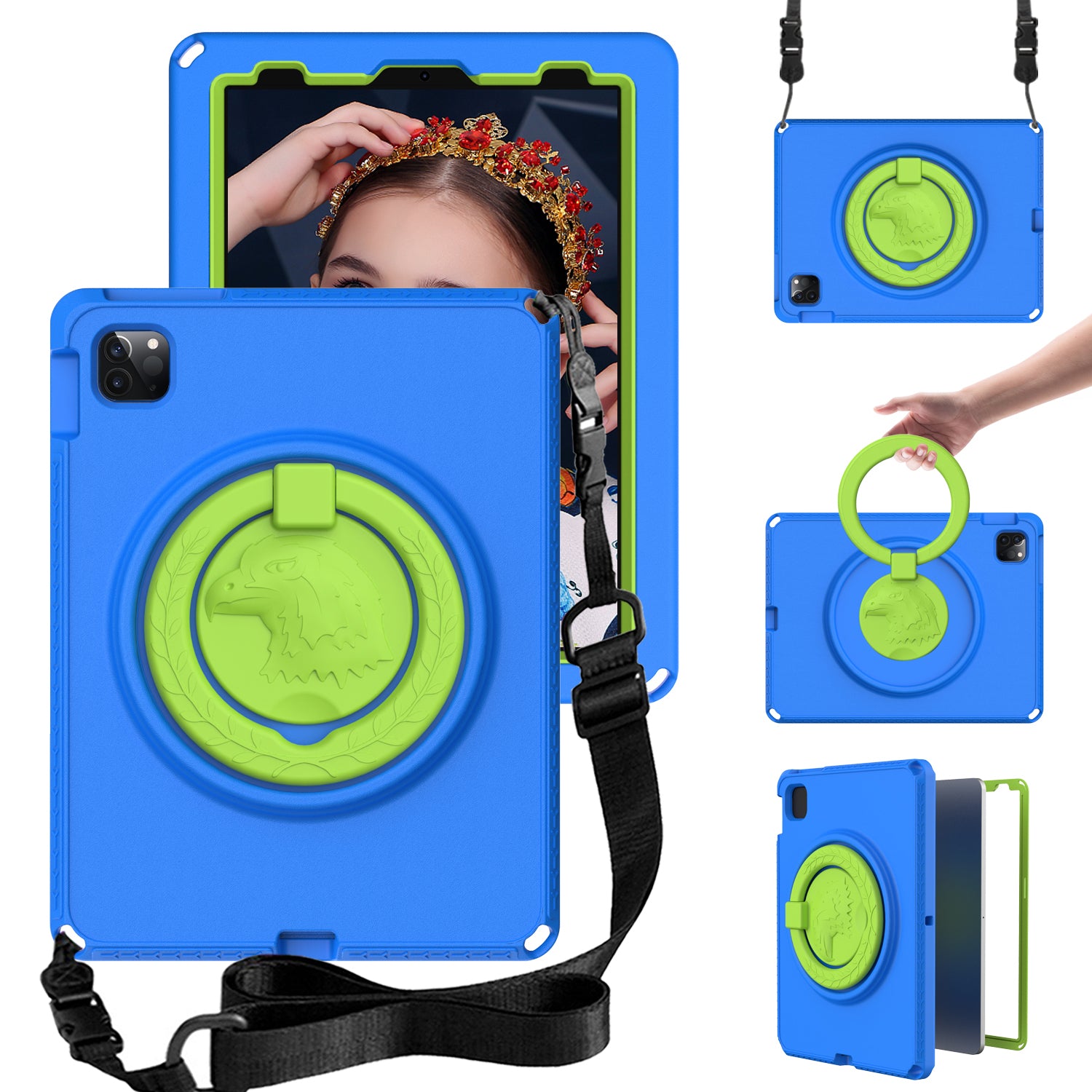 For iPad Pro 11 (2022) / (2021) / (2020) / (2018) / Air (2022) / (2020) EVA Case Protective Tablet Cover