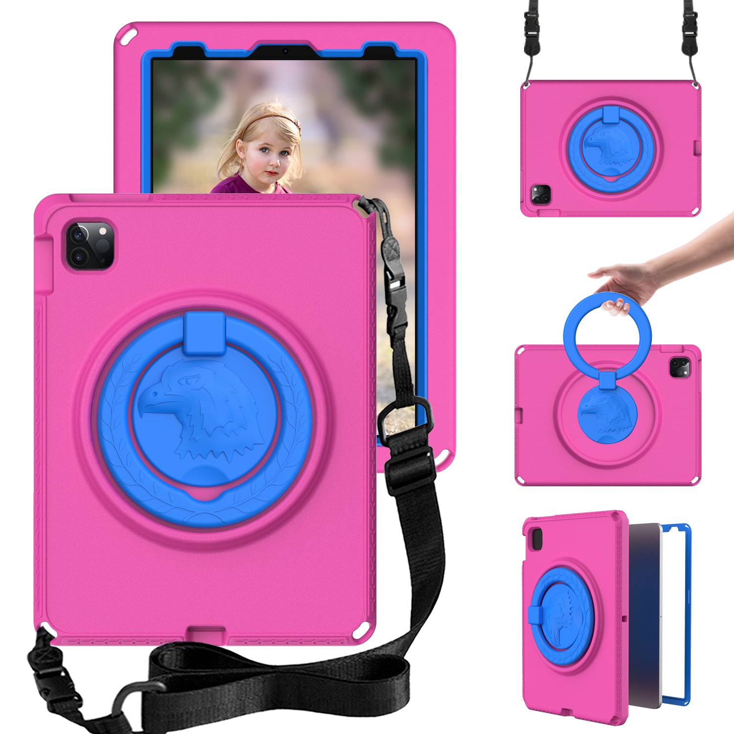 For iPad Pro 11 (2022) / (2021) / (2020) / (2018) / Air (2022) / (2020) EVA Case Protective Tablet Cover