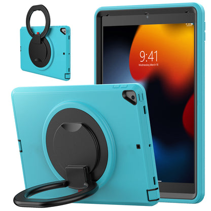 For iPad 10.2 (2021) / (2020) / (2019) Case PC + TPU Handle Grip Kickstand Tablet Protective Cover