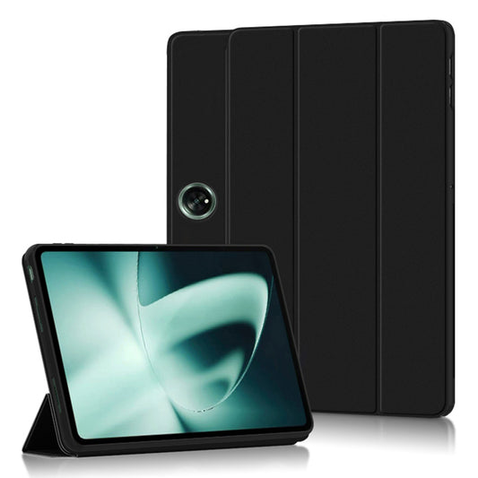 Tablet Case For OnePlus Pad Tri-fold Stand Drop-proof PU Leather Tablet Cover