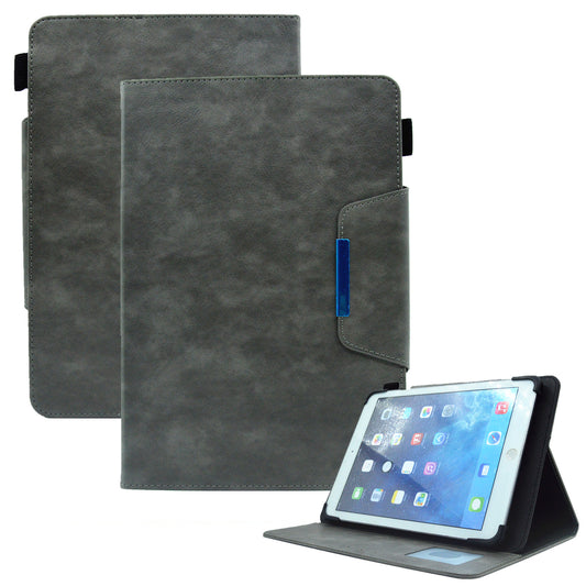 10-inch Tablet Case Business PU Leather Stand Wallet Protective Tablet Cover (Slim Lightweight Style)