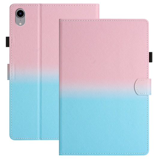 For iPad Pro 11 (2018) / (2020) / iPad Air (2020) / (2022) Gradient PU Leather Tablet Case Card Holder Stand Folio Smart Cover