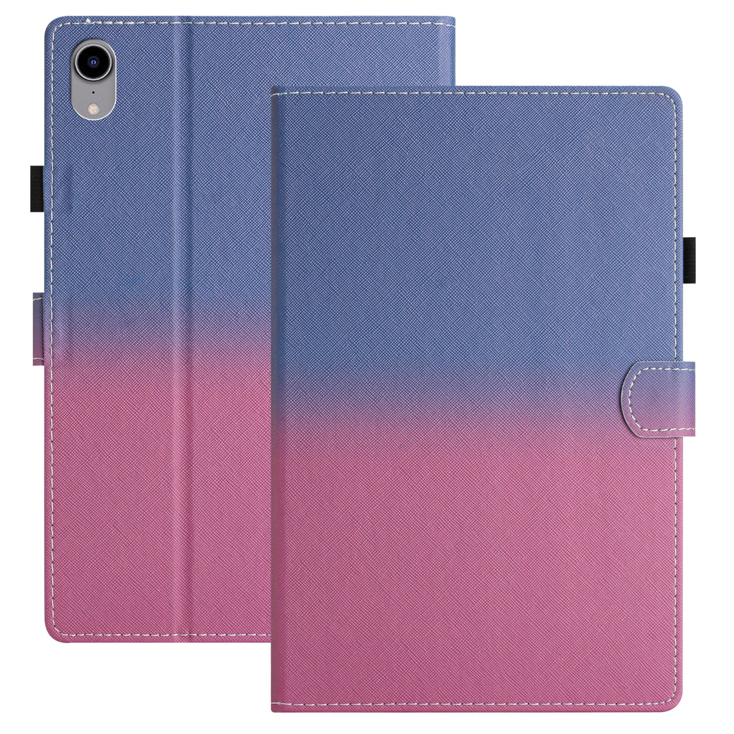For iPad Pro 11 (2018) / (2020) / iPad Air (2020) / (2022) Gradient PU Leather Tablet Case Card Holder Stand Folio Smart Cover