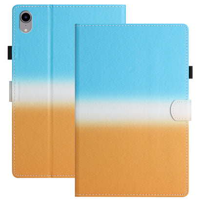 For iPad Pro 11 (2018) / (2020) / iPad Air (2020) / (2022) Gradient PU Leather Tablet Case Card Holder Stand Folio Smart Cover